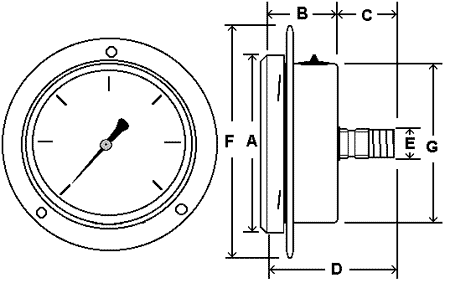 214D DIMENSIONS